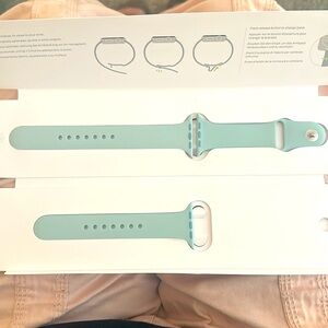 TURQUOISE Genuine Authentic Apple Watch Sport Band in box 42MM SM/ML